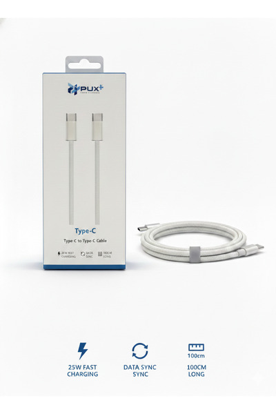 25W Type C Hızlı Şarj ve Data Kablosu Y33 Y36 Uyumlu