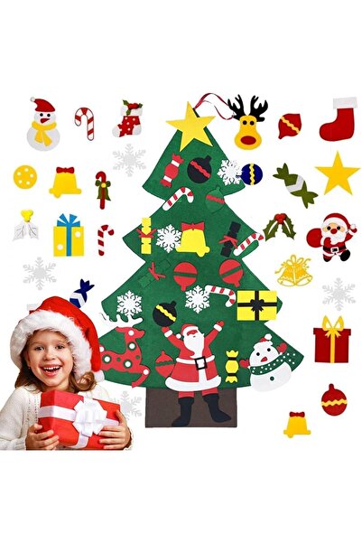 Other DIY Felt Christmas Tree - 32 Removable Decorations, Educational for Kid...
