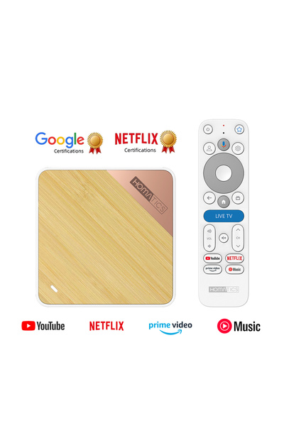 Homatics TV Box 4K V2 Pro 4/64 GB (Homatics Türkiye Garantili)