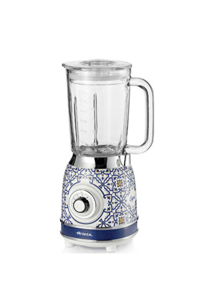 ARIETE 1000W 2-Mills Capri Style Glass Jug Blender 1.5 Liter