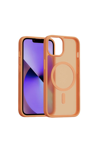 FREEDOM STOREE غطاء جوكو آيفون 15 جوتا ماج سيف - برتقالي