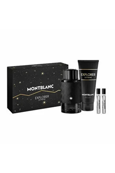 Montblanc Explorer Extreme Eau De Perfume Spray 100ml Set 4 Pieces