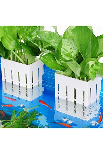 Other Set 2 Suporturi Plante Acvariu - Plastic PP, Circulatie Apa - 7.9x5.1x1...