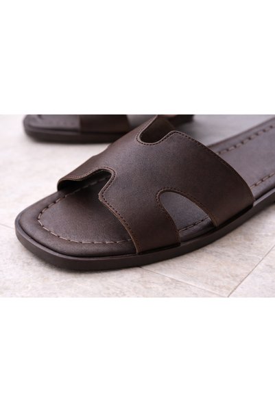 MİSS ZÜLÜF Women's Daily Slippers with Non-Slip Sole