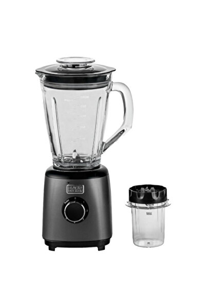 Black&Decker 500W 5-Speed Pulse Function Stainless Steel Blender And Grinder