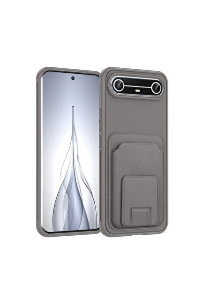 Tılsım Tekno Tecno Spark Slim 5g Case Tpu Bikart Cover with Card Holder