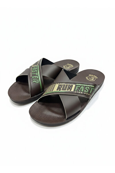 GEZER Men's Cross Casual Home Balcony Garden Street Sea Pool Beach Slippers