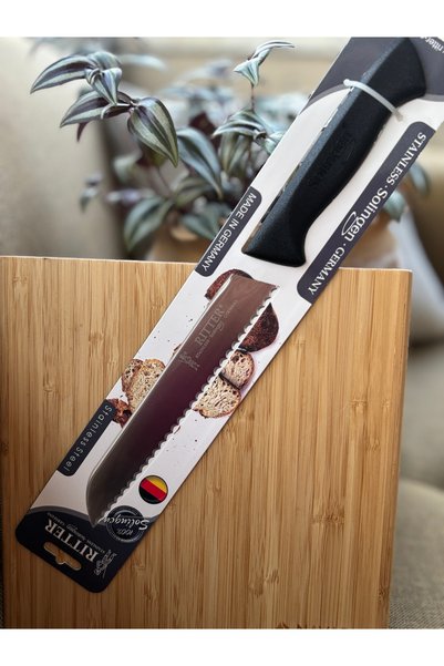 Solingen Ritter Ekmek Bıçağı 19 Cm Siyah