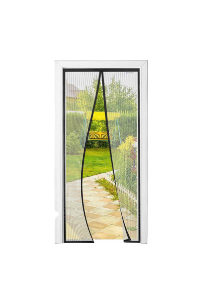 Other Plasă Insecte Magnetică - Ușă Balcon și Terasă, Poliester, Negru, 105 x...