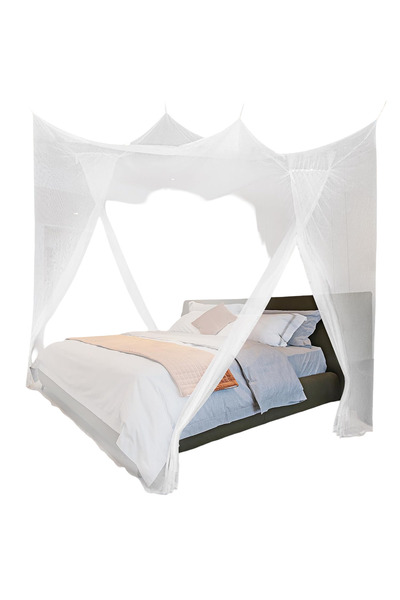 Other Mosquito net canopy - Polyester with zipper, White, 180x190x200 cm