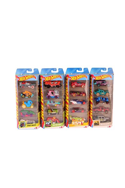 HOT WHEELS 1806 Beşli Araba Seti