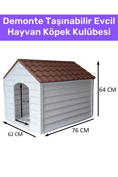 Kozera #KöpekKulübesi Portatif Demonte Kolay Kurulum Taşınabilir Bahçe Ev Yaz...