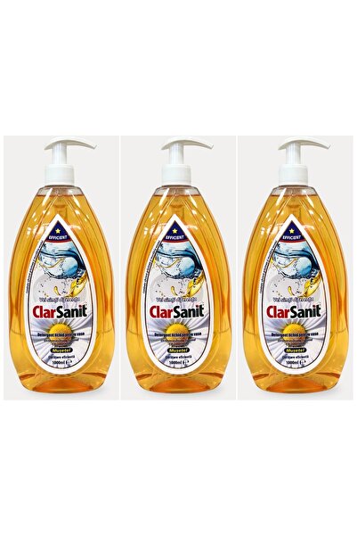 clarsanit SET 3 PIECES - Chamomile Scented Detergent Cleaner - 1000 ml