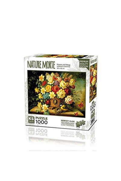 Ks Puzzle 20857 Puzzle 1000 Flowers and Wings