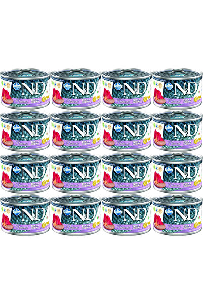 Farmina N&D Cat Tuna & Shrimp - wet cat food - 12x140g