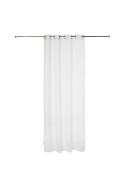 Atmosphera Transparent striped curtain with rings, size 140x240 cm, Polyester...