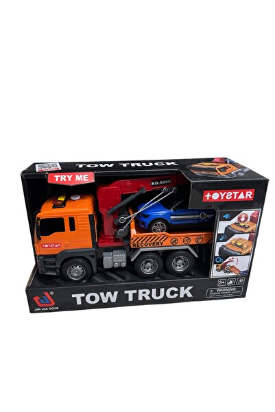 ADIRI SHOP Toy Platform Sole Truck with Car Included, Light and Sound, 3+, 30...