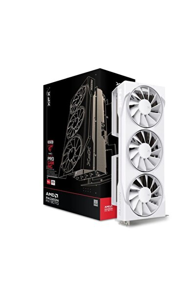 XFX Swift RX 9070 White 3-FAN GAM E 16G Graphics Card