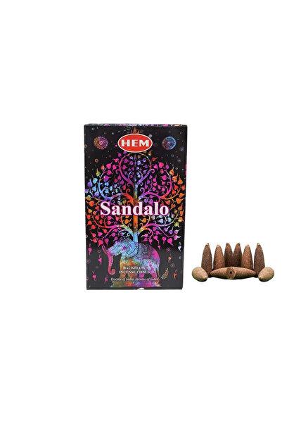 Epilons Sandalo Back Flow Cones 10-Pack