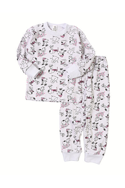 MiniKids Πιτζάμα bbc Ρουμανία Snoopy ροζ 116 (5-6 ετών)