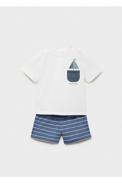 MANGO Baby Pantaloni scurți din bumbac