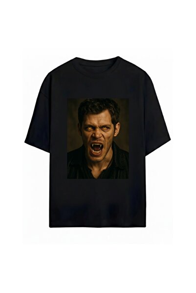 SVART WEAR تي شيرت The Originals - Klaus Mikaelson مطبوع للجنسين مقاس كبير