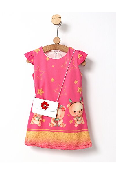 MiniKids Rochita ursuleti, model cu gentuta, ciclam 110 (4-5 ani)