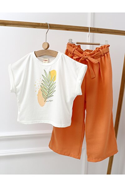 MiniKids Όμορφο πορτοκαλί σετ 2 τεμαχίων 140 (9-10 ετών)