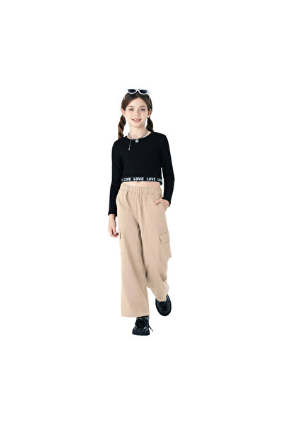 Other PATPAT Girls Clothing Set - Cropped Top and Hip-Hop Pants, Streetwear -...