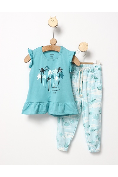 MiniKids Set vara Summer Vacantion verde 116 (5-6 ani)