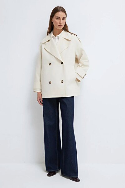 Mavi Kadın Ekru Trençkot 1110807-70056