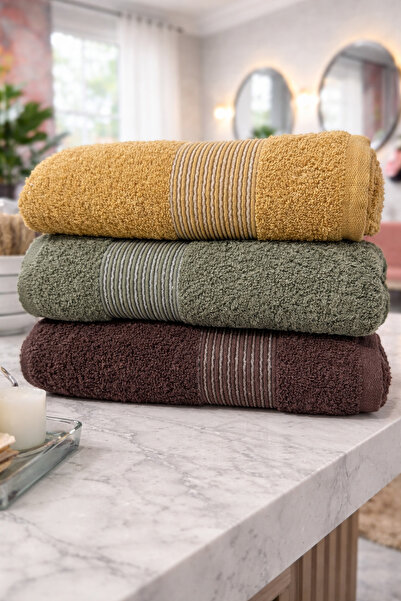 Pilloveland Trio Towel Set - 50 X 85 cm Hand and Face Towel Set