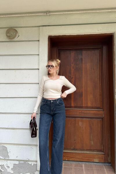 lizge giyim Dark Color Wi̇deleg Pants