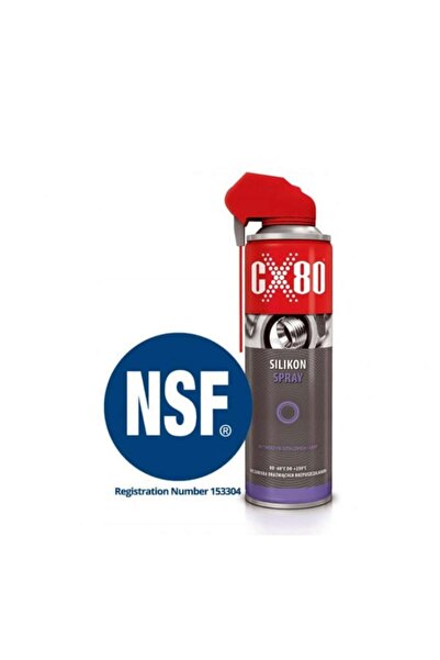 CX80 Spray unsoare siliconică, 500 ml, cu capac dozator