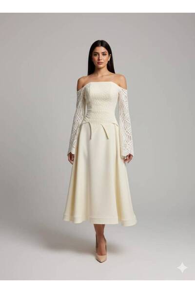 ranin Soft Lace Cloche Barbie Dress