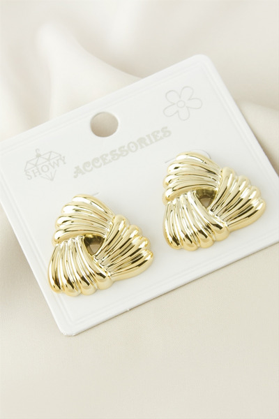 OSENSE Triangle Plastic Earrings