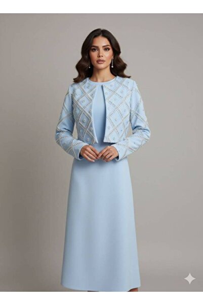 ranin Soft, Orthopedic dress with pearl and zircon embroidery