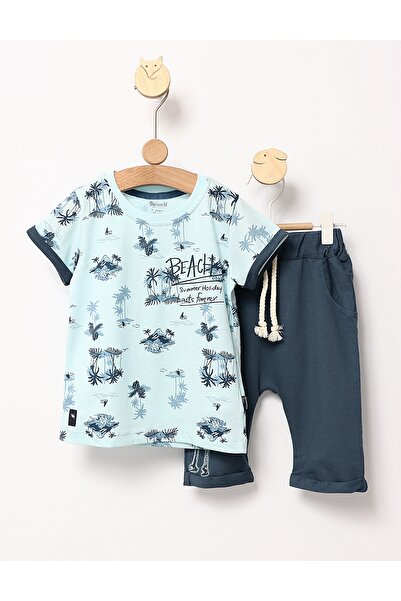 MiniKids Σετ καλοκαιρινών διακοπών μπλε 116 (5-6 ετών)