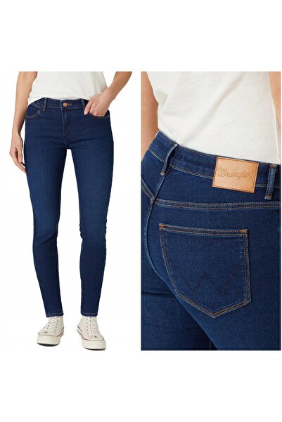 WRANGLER Blugi de damă, Wrangler, Skinny, W26-L32, 100% bumbac, fermoar, lung...