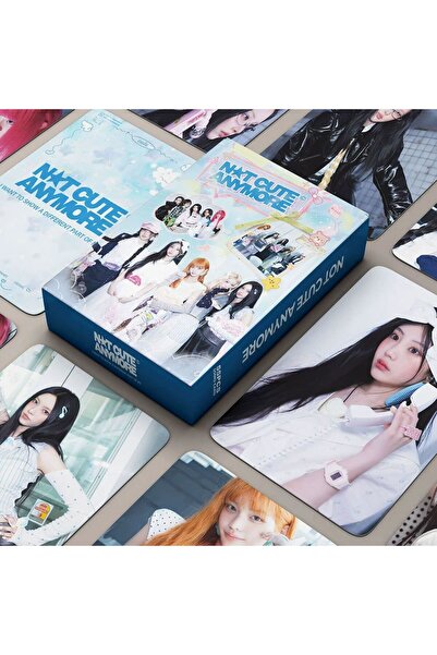 Kpop Dünyasi ILLIT '' Not Cute Anymore '' Çift Yön Baskılı Lomo Card Seti (55...