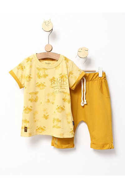 MiniKids Set vara Summer Holiday galben 116 (5-6 ani)