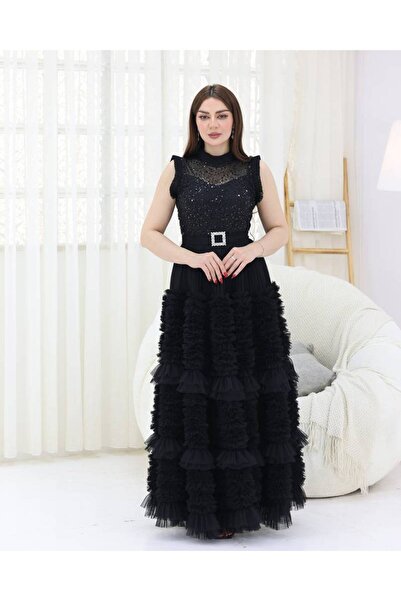 ranin Tulle Karamish evening dress