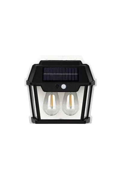 OEM Solar Wall Lamp Q D 1522 with 2 LED Bulbs