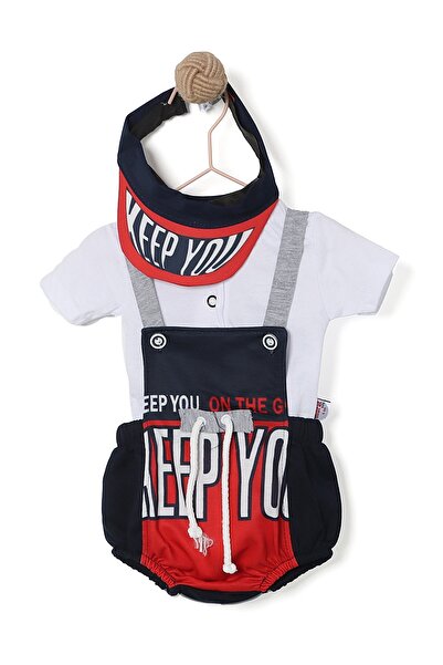 MiniKids Compleu KEEP YOU ON THE GO rosu 92(18-24 luni)