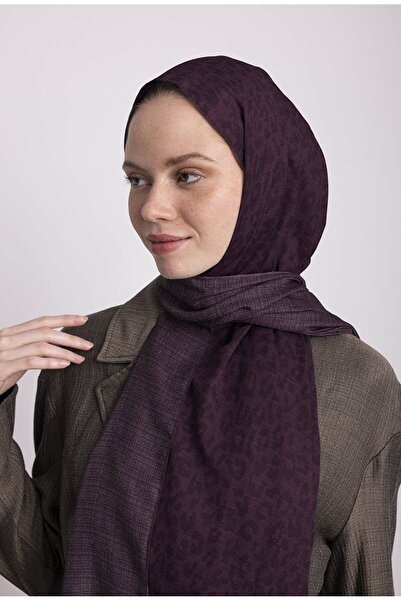 Ayshara Barçın Collection - Red Tünek Double-Sided Shawl