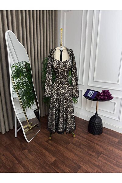 ranin lace evening dress