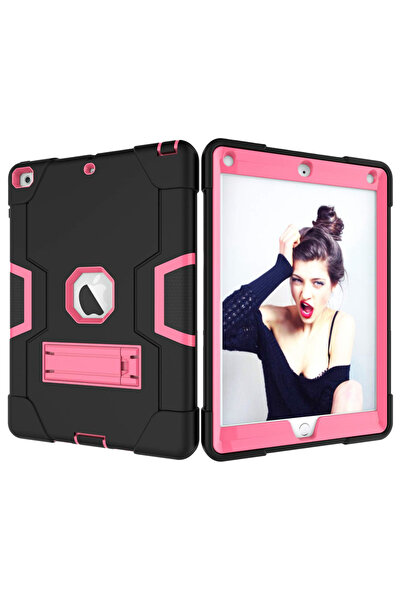 Other iPad 10.2 2021/20/19 Protective Case - Army, Silicone, Stand Included, ...