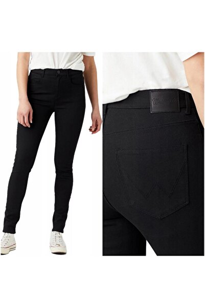 WRANGLER Blugi de damă, Wrangler, bumbac, lungime normală, fermoar, 5 buzunar...