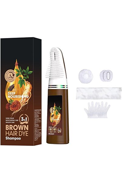 Other O'RMEAS Brown Dye Shampoo - Applicator Brush, Instant Effect, Hair and ...