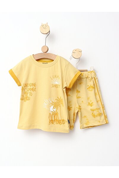 MiniKids Set vara Summer Sunset galben 110 (4-5 ani)